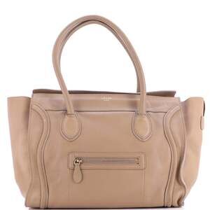 Celine Shoulder Luggage Bag Leather #197566C96B